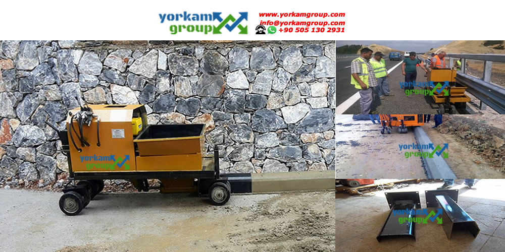 machine a bordure beton mobile | machine de bordure Yorkam Group YGB110