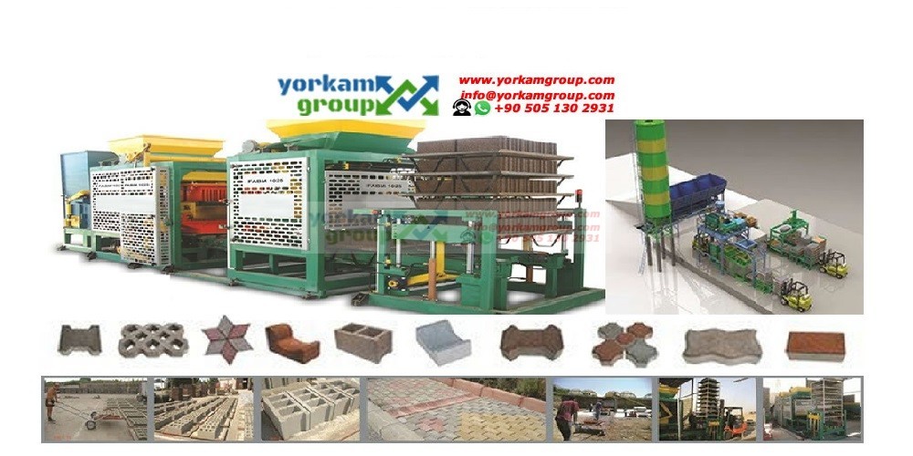 Pondeuse de parpaing - machine de parpaing Yorkam Group YG1450D