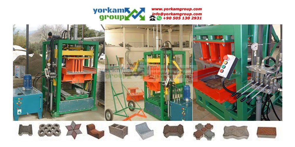 Pondeuse de parpaing - machine de parpaing Yorkam Group YG250