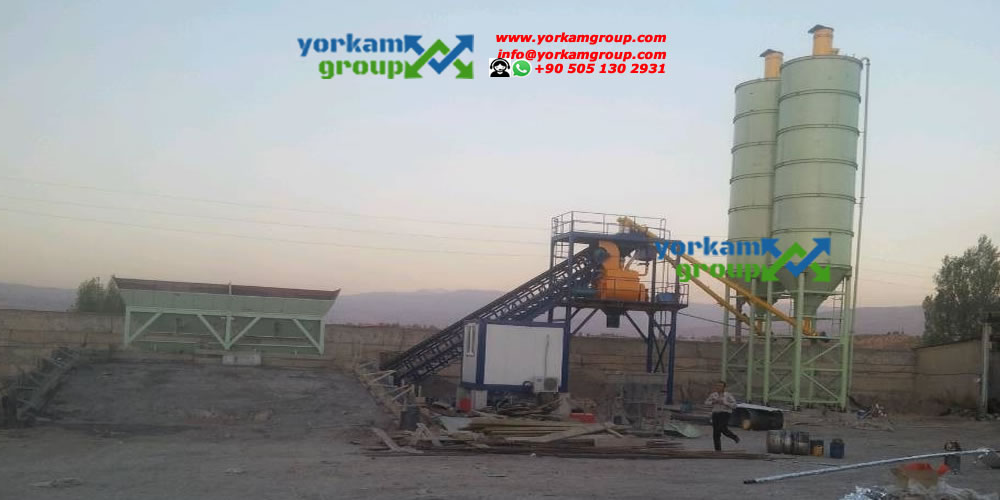 centrale a beton compact Gabon YGCP60