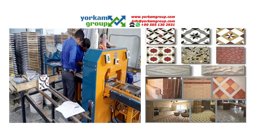 machine de presse pour carreaux de ciment YGT40 Yorkam Group