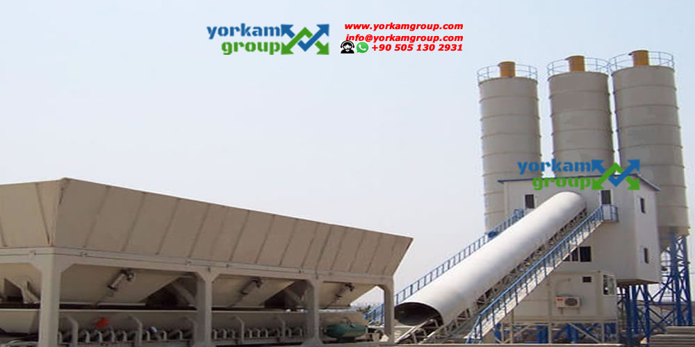 centrale a beton a vendre Yorkam Group Version 120 m3 par heure
