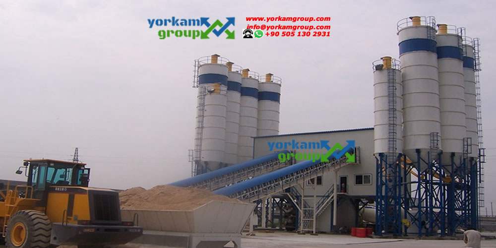 centrale a beton a vendre Yorkam Group Version 240 m3 par heure