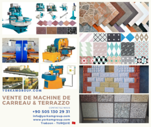machine presse hydraulique carreau terrazzo