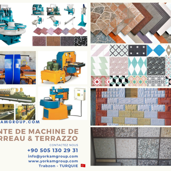 machine presse hydraulique carreau terrazzo