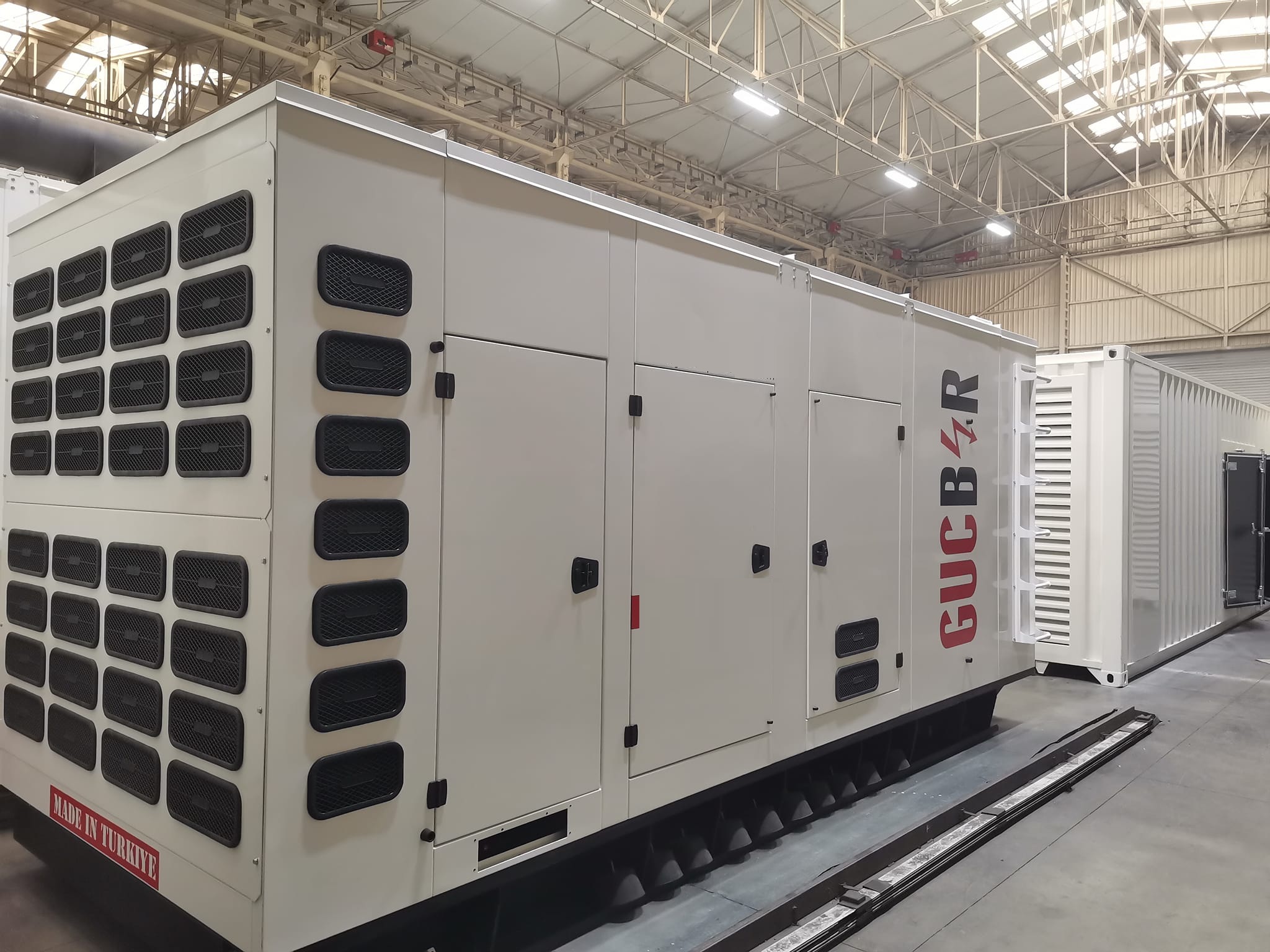 Güçbir 1540 kVA 1232 kW generator genset