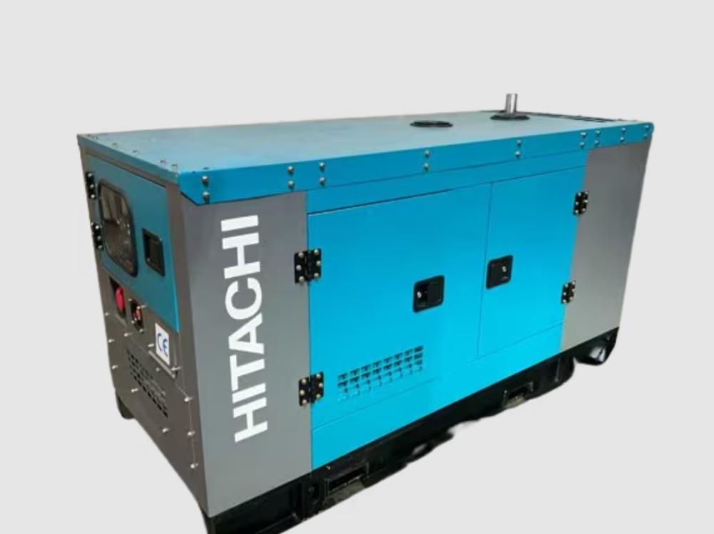 HITACHI 165 kVA 132 kW generator genset