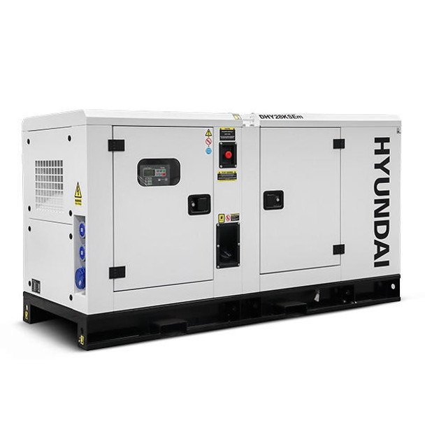 Hyundai 35 kVA 28 kW generator genset