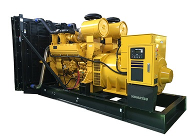 Komatsu 785 kVA 628 kW generator genset