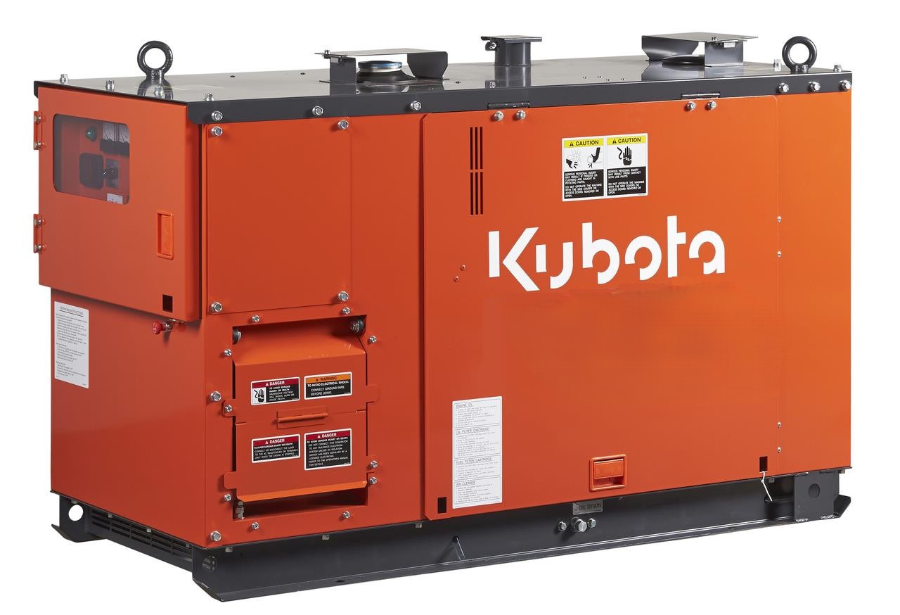 Kubota 825 kVA 660 kW generator genset